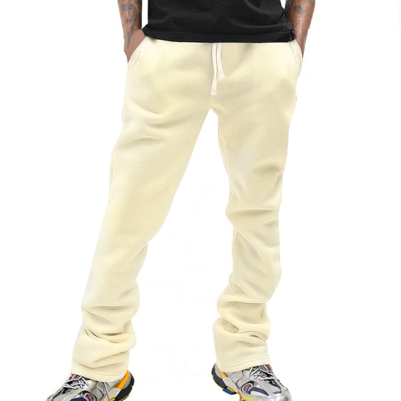 Comfortable sweatpants for men with elastic waistband and side pockets Chic and Style