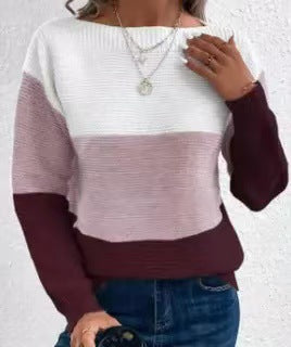 Pull en tricot décontracté pour femme Chic und Stil
