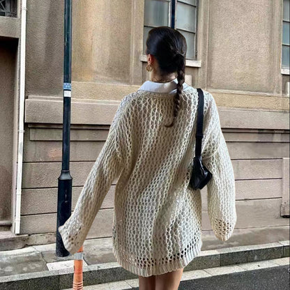 Pull en maille pour femmes au style urbain avec coupe décontractée Chic und Stil