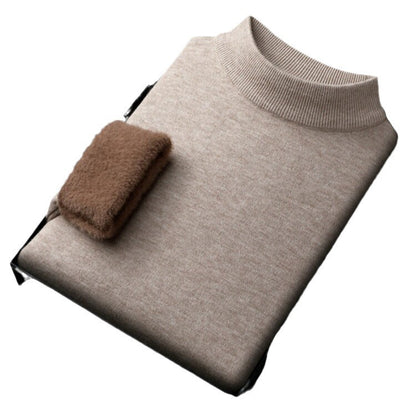 Warm turtleneck pullover for ladies made of high-quality cotton Chic und Stil