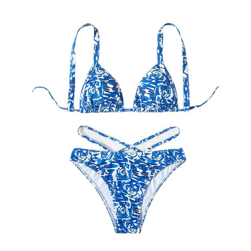 Dames Ensemble de bikini triangle ajustable élégant Chic und Stil