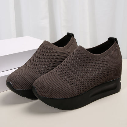 Baskets compensées respirantes pour dames Chic und Stil