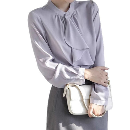 Blouse Rêche Élégante Femme Chic und Stil