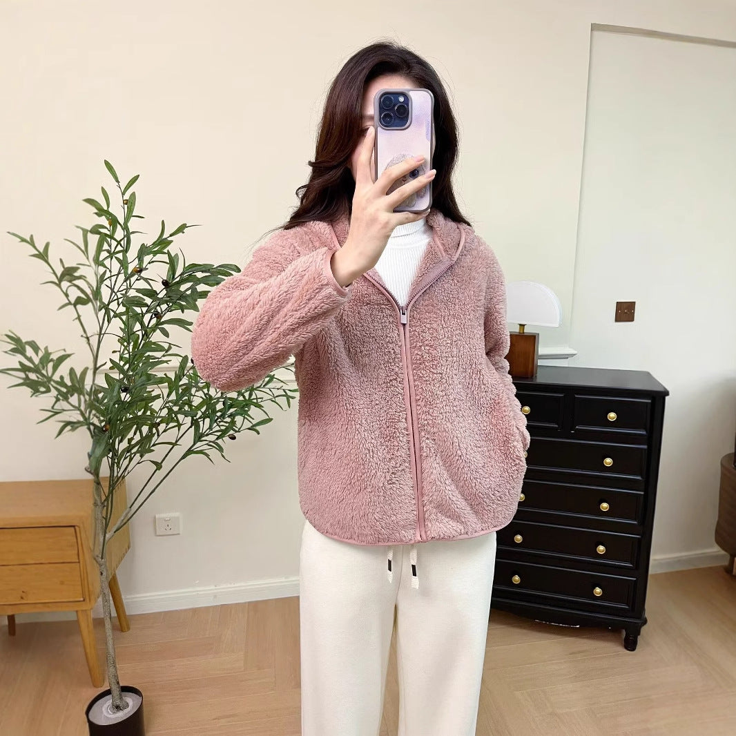 Veste en polaire pour femme, confortable et respirante, avec fermeture éclair intégrale Chic & Stil