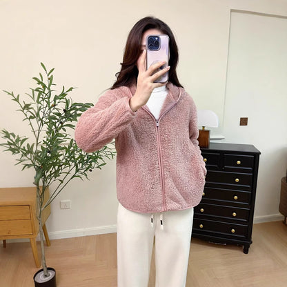 Veste en polaire pour femme, confortable et respirante, avec fermeture éclair intégrale Chic & Stil