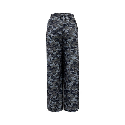 Pantalon camouflage ample pour femmes en matériau respirant Chic und Stil