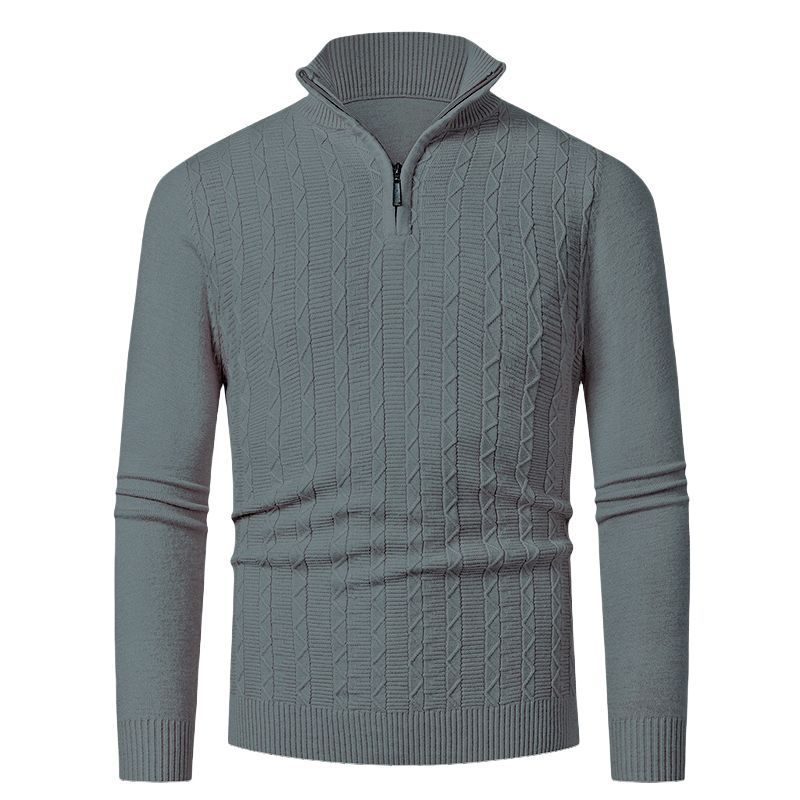 Pull-over en tricot à col haut pour hommes Chic und Stil