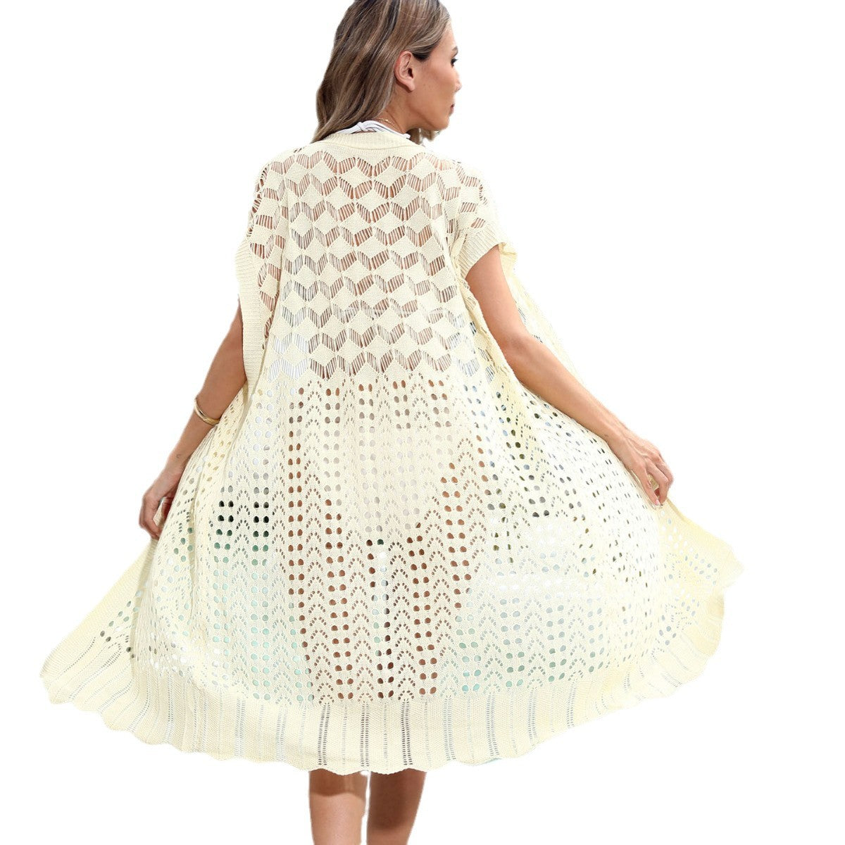 Dames crochet tricot maillot de bain sur le Kimono Chic und Stil