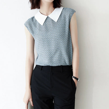 Blouse à col structuré pour femmes Chic und Stil