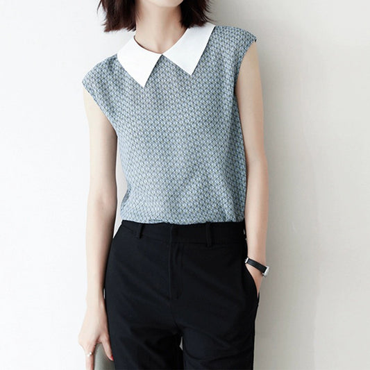Blouse à col structuré pour femmes Chic und Stil