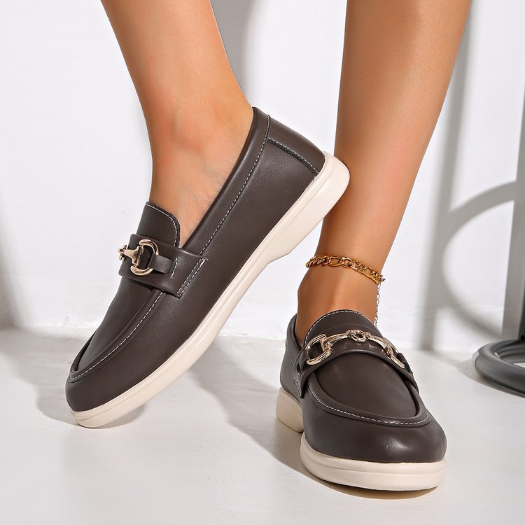 Bottines élégantes pour femmes avec détail de boucle à la mode Chic und Stil