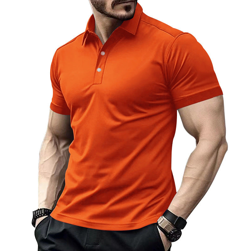 Hommes Polo à manches courtes de haute qualité avec technologie respirante et coupe moderne Chic und Stil