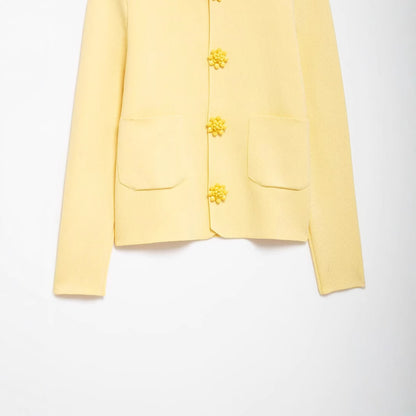 Cardigan élégant pour femmes avec boutons décoratifs Chic und Stil
