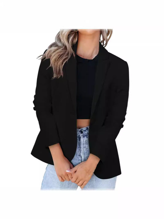 Dames Blazer élégant avec une coupe moderne et des poches pratiques Chic und Stil