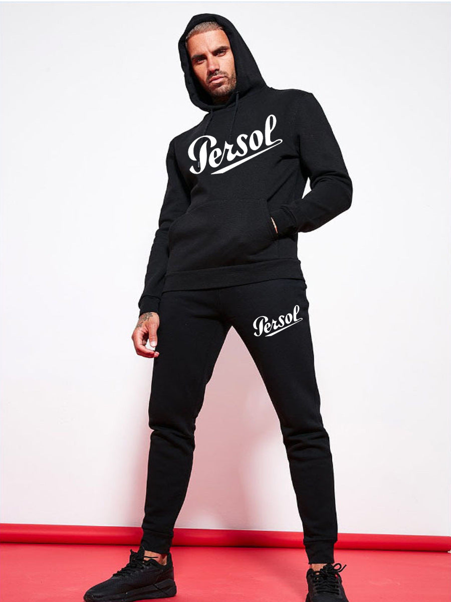 Women's hoodie and jogger pants set with an elegant graphic design and a comfortable fit Chic und Stil