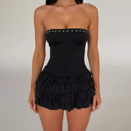 Maillot de bain sans manches à volants Chic und Stil