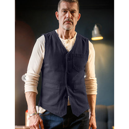 Stylish sleeveless jacket for men Chic und Stil