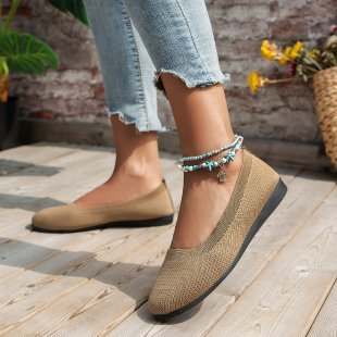 Ballerines élégantes et confortables pour dames avec tige respirante Chic und Stil