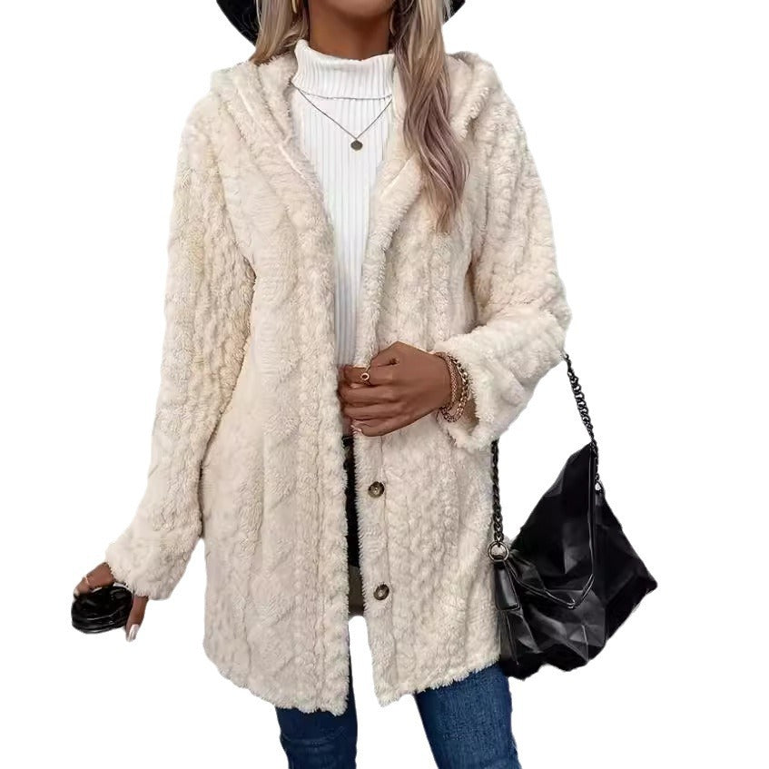 Ladies Chic and Style Cozy Sheepskin Jacket