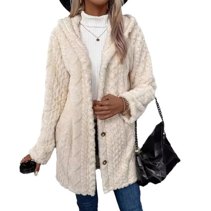 Ladies Chic and Style Cozy Sheepskin Jacket