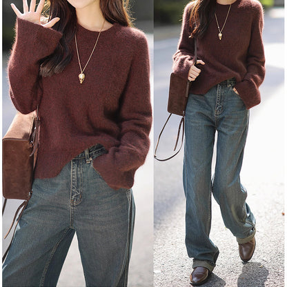Pull en tricot douillet pour femmes Chic und Stil 1750847043