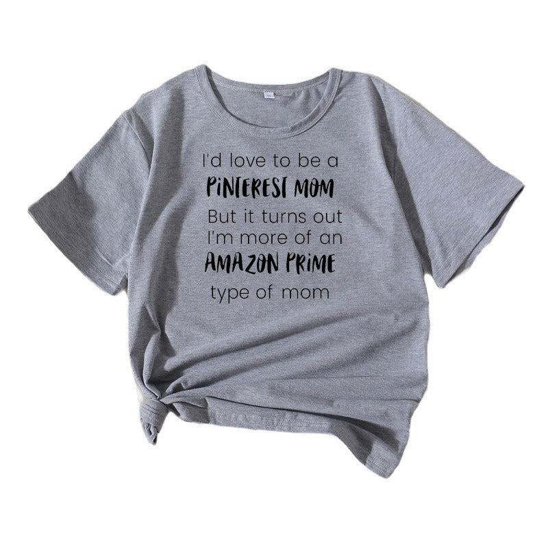 Dames Casual Humour Graphique T-shirt Chic und Stil 1751262486