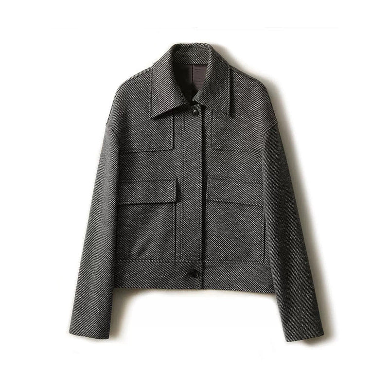 Veste utilitaire texturée élégante pour femmes Chic und Stil