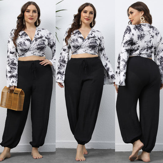 Ladies Lightweight Elastic Jogging Pants Chic and Style