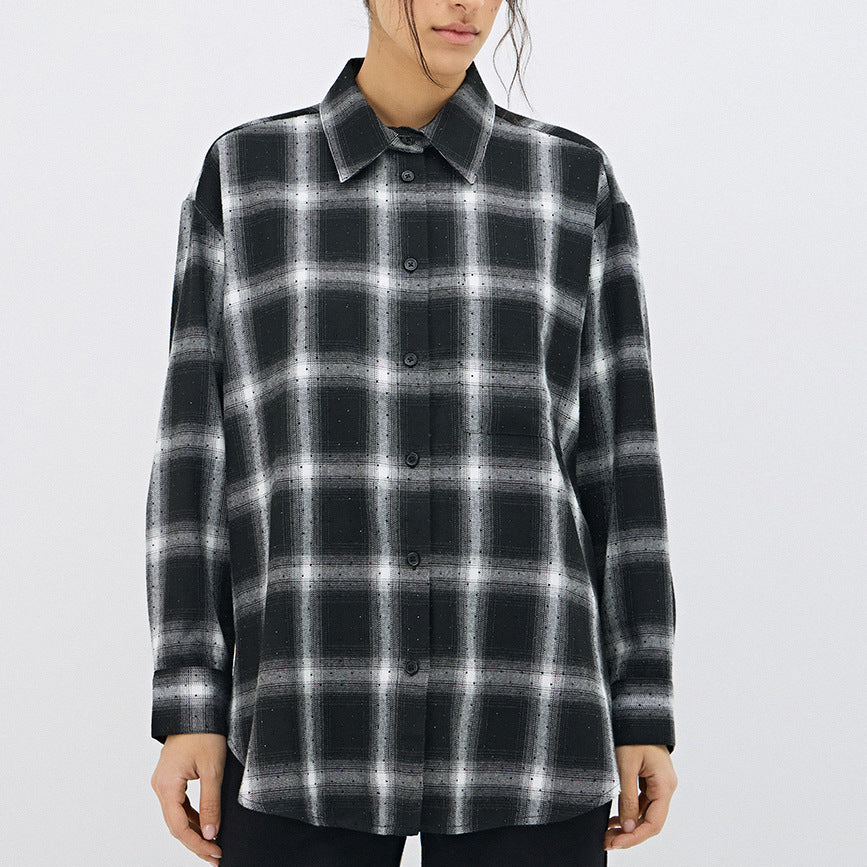 Chemise carrée pour femmes avec coupe décontractée et tissu doux Chic und Stil