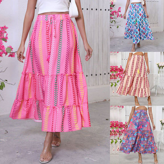 Jupe maxi étagée Chic und Stil 1751507341