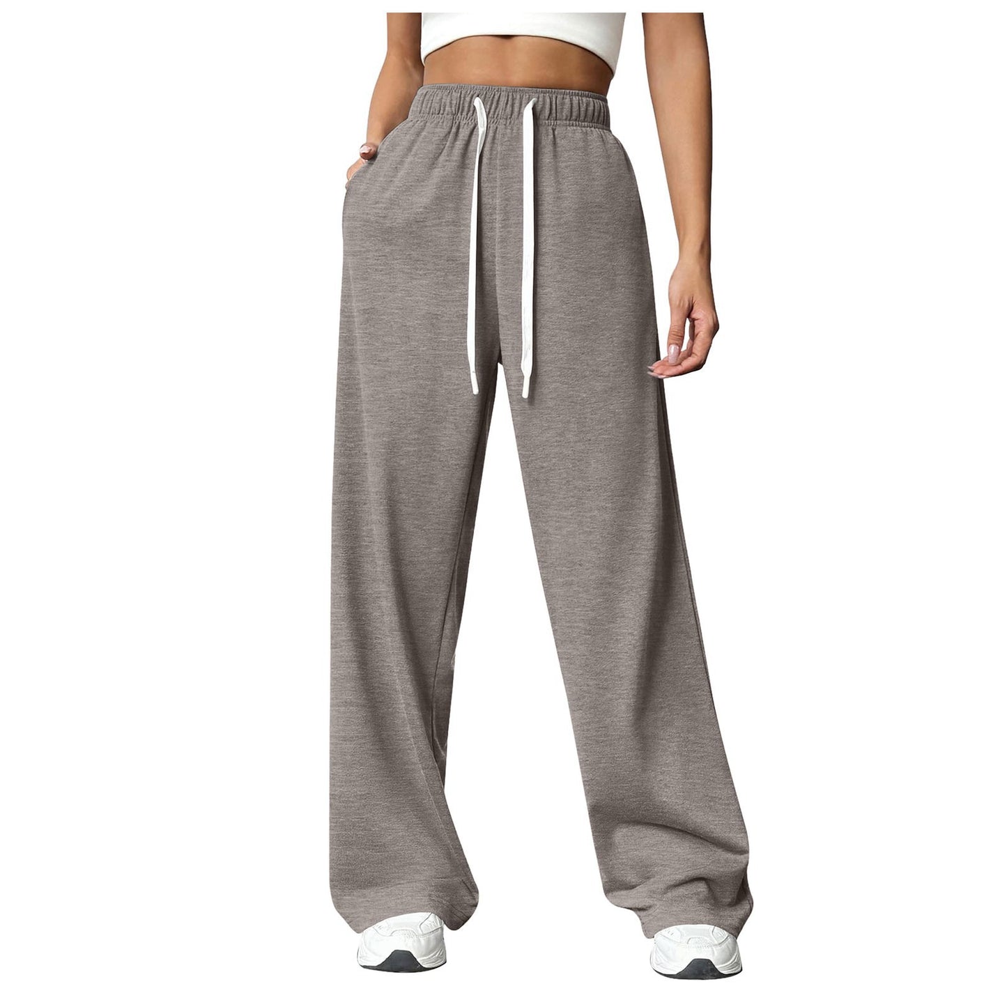 Ladies Comfortable Sport Pants with a Relaxed Fit and Elastic Waist Chic and Style