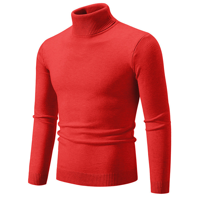 Chic turtleneck pullover for men in high-quality cotton Chic and Style