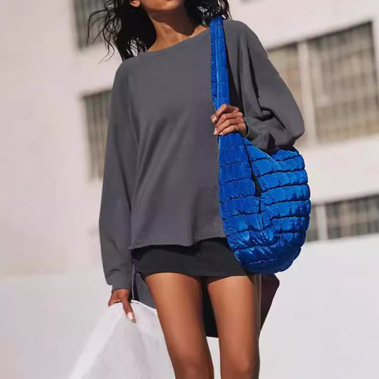 Sweatshirt Women Oversized avec coupe décontractée et poches pratiques Chic und Stil