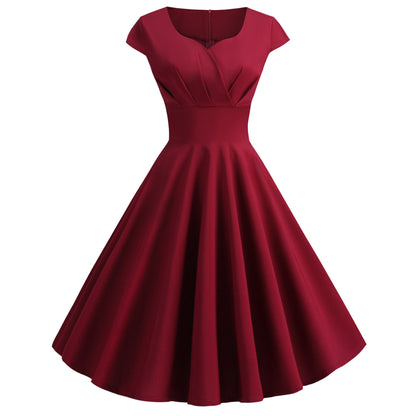 Robe évasée pour femmes avec taille élégante et ourlet flottant Chic und Stil