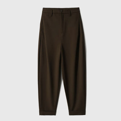Pantalons larges taille haute ajustés pour femmes Chic und Stil 1750846558