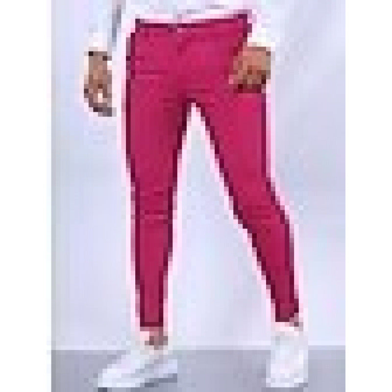 Chic and Style slim-fit chino pants for men