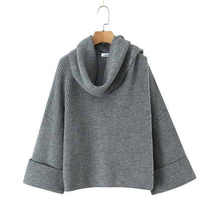 Pull à col roulé chic en grosse maille pour femmes Chic und Stil