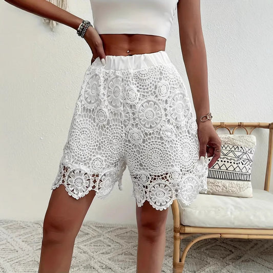 Shorts en dentelle pour femmes Chic und Stil