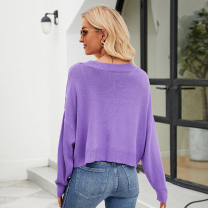 Dames gilet en tricot léger avec motif en relief contrastant Chic und Stil