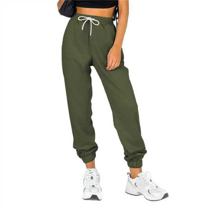 Pantalon d'entraînement pour femme avec taille élastique et coupe décontractée Chic und Stil