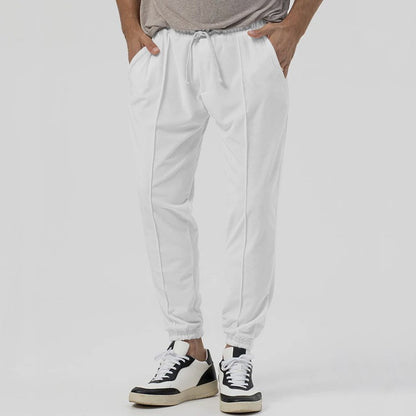 Casual pants for men with elastic waistband Chic and Style
