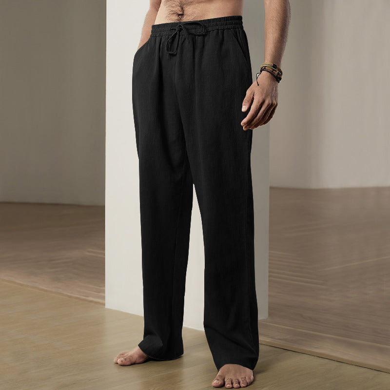 Comfortable leisure pants for men with elastic waistband Chic and Style