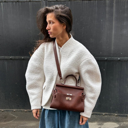 Dames Chic Veste Blazer Oversize Chic und Stil