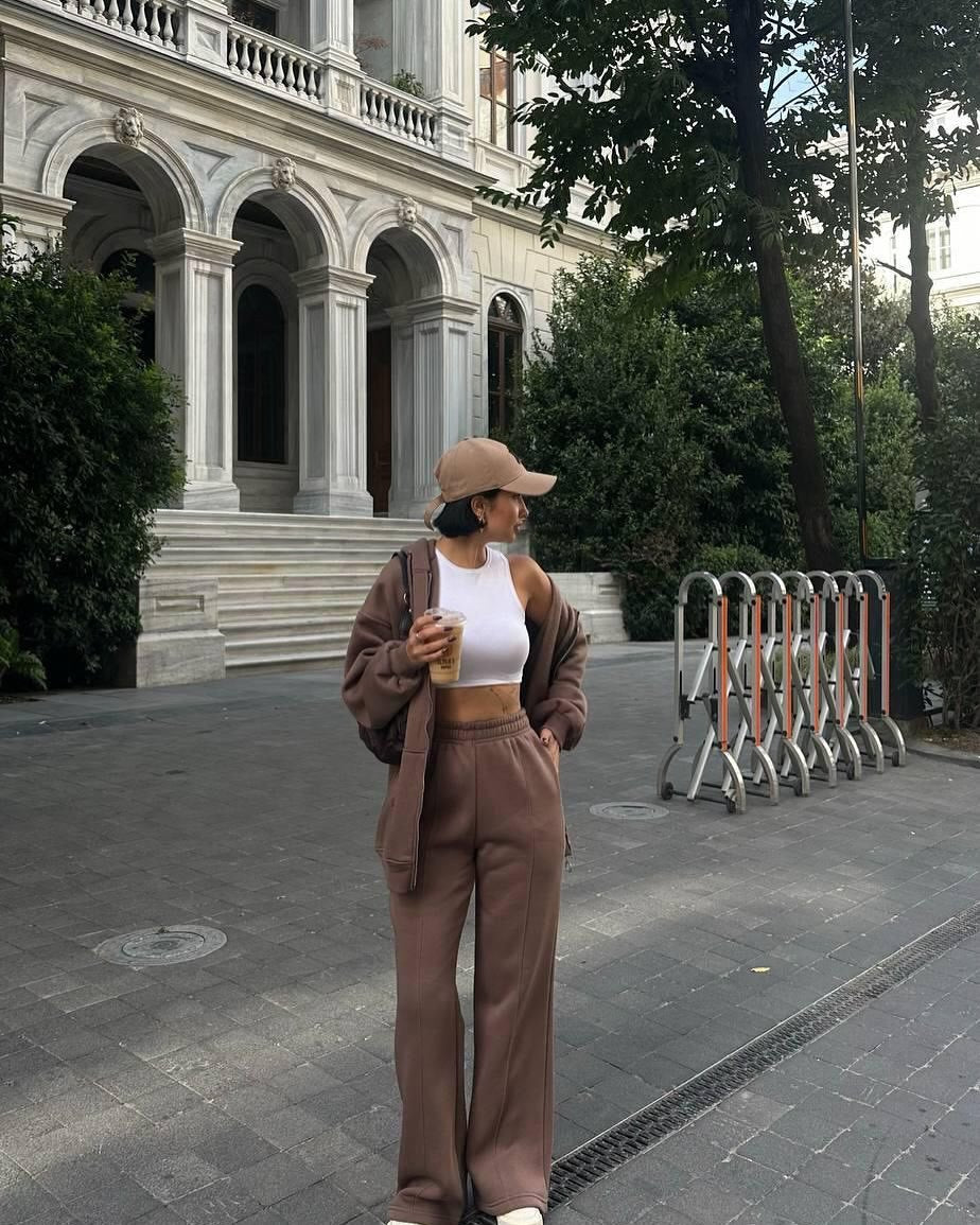 Dames costume de fitness doux taille haute Chic und Stil