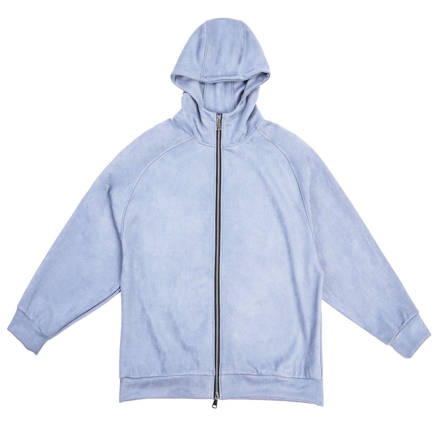 Dames Fleece-Hoodie avec une pratique fermeture éclair sur le devant et une coupe confortable Chic und Stil