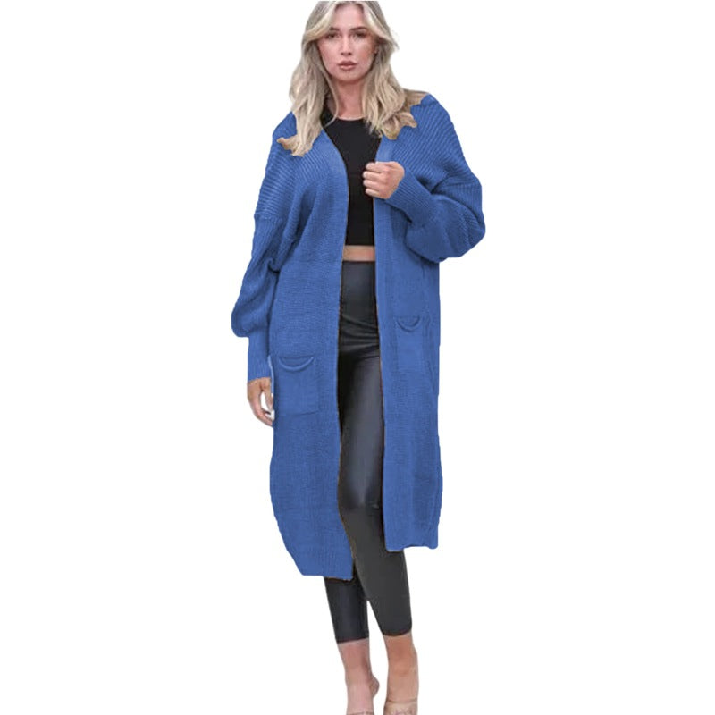 Cardigan en maille épaisse pour femmes avec poches profondes et coupe décontractée Chic und Stil