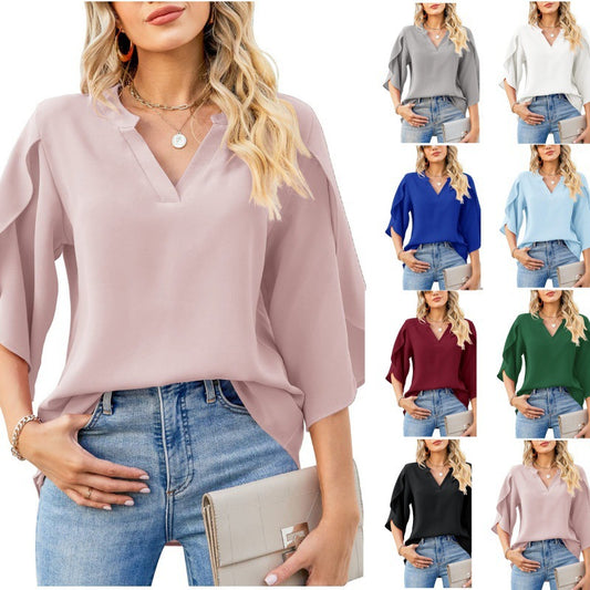 Blouse fluide élégante pour femmes Chic und Stil