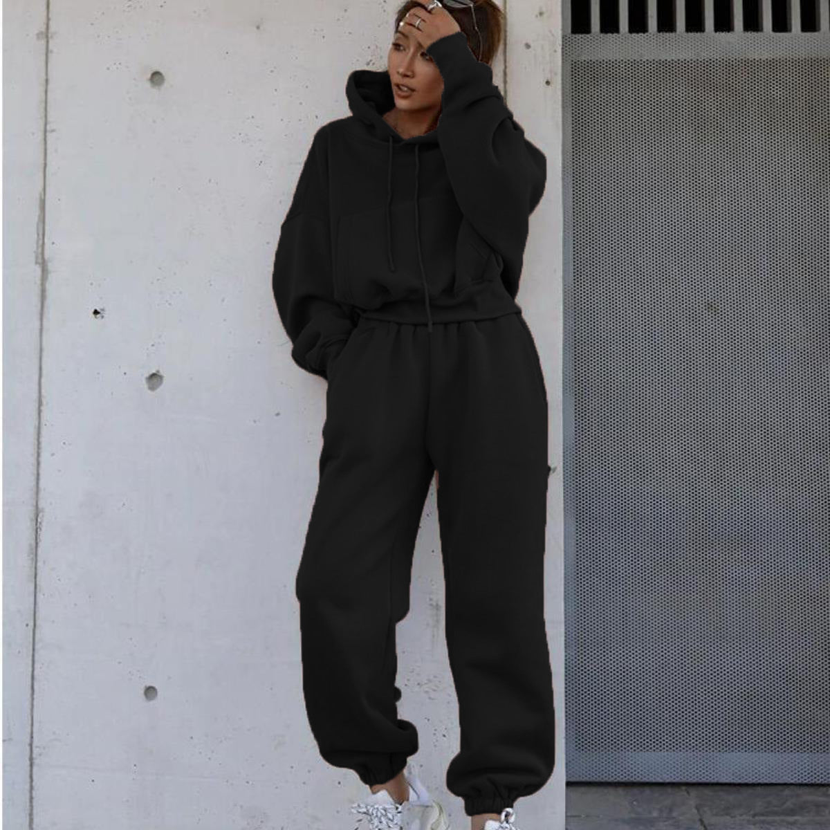 Women's hoodie set and baggy pants Chic und Stil