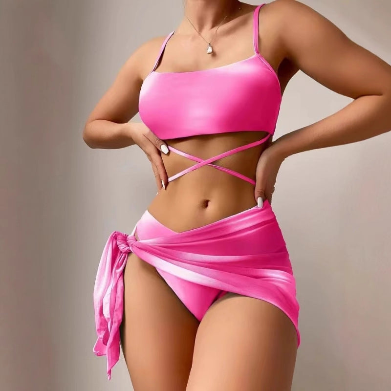 Chic and Style Women's Stylish Cutout Bikini Set