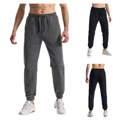Comfortable sweatpants for men with high waist and elastic comfort Chic and Style
